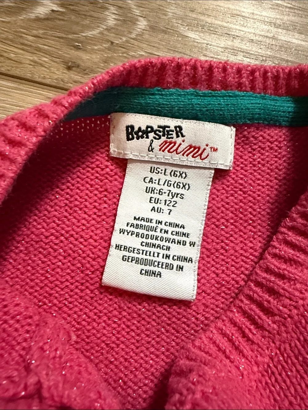 Girls pink unicorn sweater size 6X